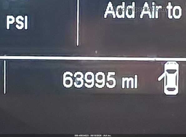 3GNCJLSBXHL182287 2017 CHEVROLET TRAX Orange Widok tylnych siedzeń
