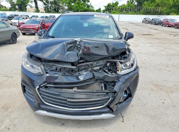 3GNCJLSBXKL249171 2019 CHEVROLET TRAX Black Front view