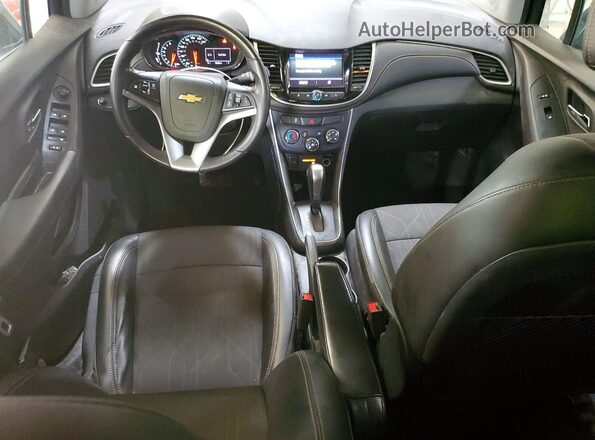 3GNCJLSBXLL220450 2020 CHEVROLET TRAX Black წინა პანელის ხედი