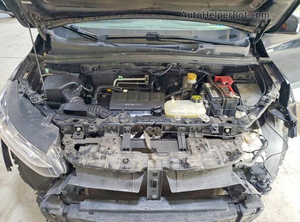 3GNCJLSBXLL220450 2020 CHEVROLET TRAX Black ძრავის განყოფილების ხედი