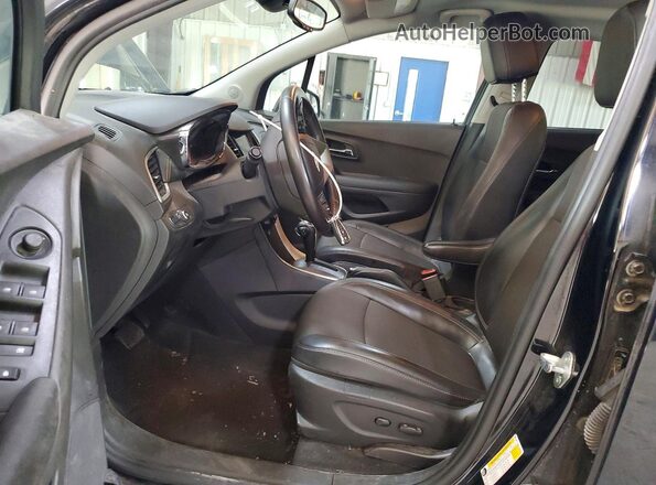 3GNCJLSBXLL220450 2020 CHEVROLET TRAX Black წინა სალონის ხედი