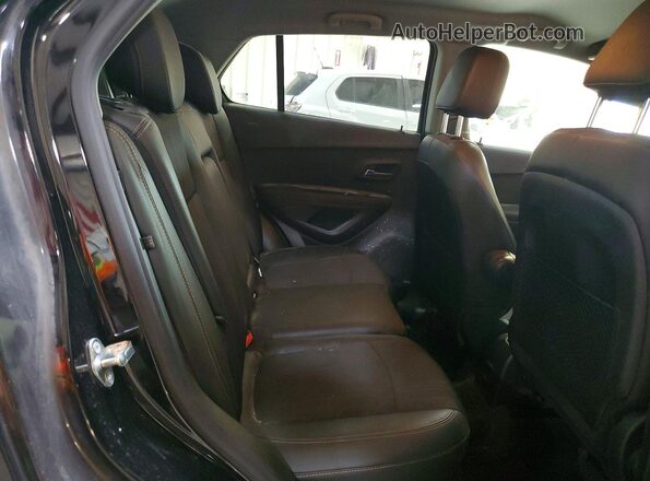 3GNCJLSBXLL220450 2020 CHEVROLET TRAX Black უკანა სალონის ხედი