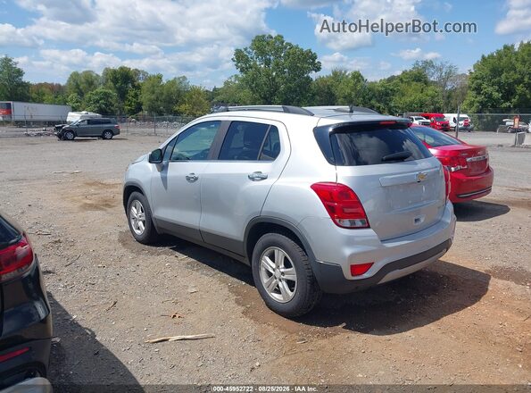 3GNCJLSBXLL282947 2020 CHEVROLET TRAX Silver Հետևի ձախ
