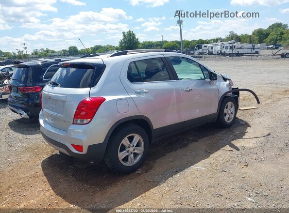 3GNCJLSBXLL282947 2020 CHEVROLET TRAX Silver Հետևի աջ