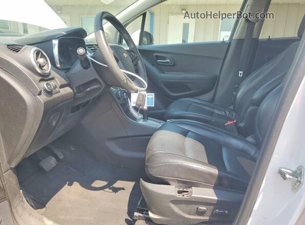 3GNCJMSB2GL204738 2016 CHEVROLET TRAX White Vista interior delantera