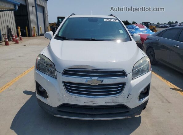 3GNCJMSB2GL204738 2016 CHEVROLET TRAX White Vista frontal