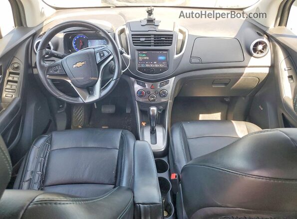 3GNCJMSB2GL278936 2016 CHEVROLET TRAX Серый Вид панели приборов