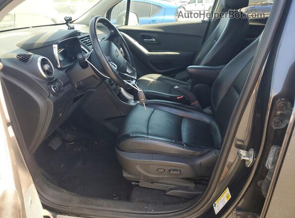 3GNCJMSB2GL278936 2016 CHEVROLET TRAX Серый Вид салона спереди