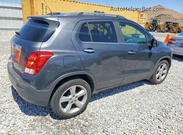 3GNCJMSB7GL261260 2016 CHEVROLET TRAX Gray Delantero derecho