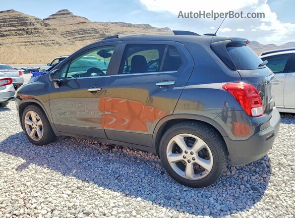 3GNCJMSB7GL261260 2016 CHEVROLET TRAX Gray Trasero derecho