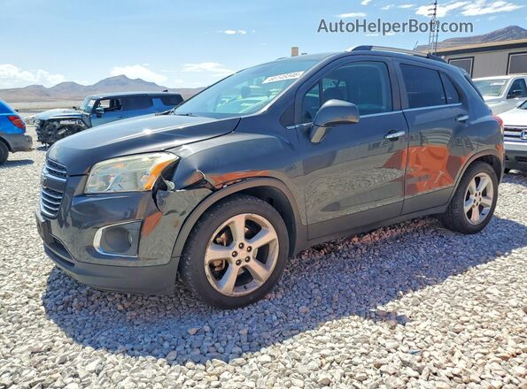 3GNCJMSB7GL261260 2016 CHEVROLET TRAX Gray Trasero izquierdo