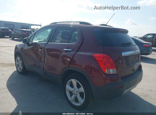 3GNCJMSBXGL265352 2016 CHEVROLET TRAX Бордовый Задняя левая четверть