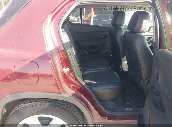 3GNCJMSBXGL265352 2016 CHEVROLET TRAX Бордовый Вид наклейки с VIN-кодом