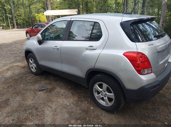 3GNCJNSB0GL178937 2016 CHEVROLET TRAX Silver Tył lewy