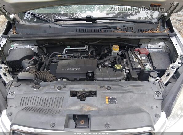 3GNCJNSB0GL178937 2016 CHEVROLET TRAX Silver Widok z tyłu