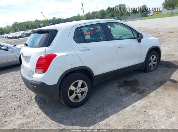 3GNCJNSB0GL272588 2016 CHEVROLET TRAX White Задня права чверть
