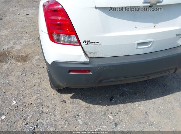 3GNCJNSB0GL272588 2016 CHEVROLET TRAX White Вид спереду