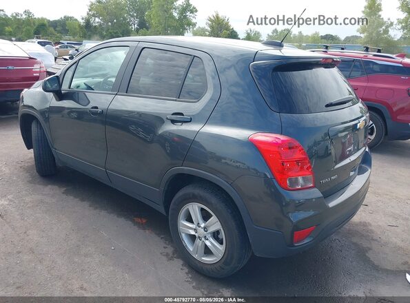 3GNCJNSB0LL179869 2020 CHEVROLET TRAX Gray Задня ліва чверть