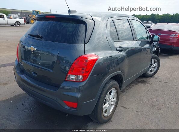 3GNCJNSB0LL179869 2020 CHEVROLET TRAX Gray Задня права чверть