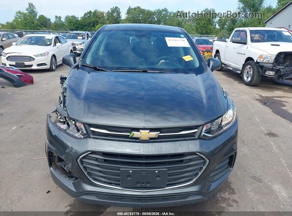 3GNCJNSB0LL179869 2020 CHEVROLET TRAX Gray Вид щитка приладів