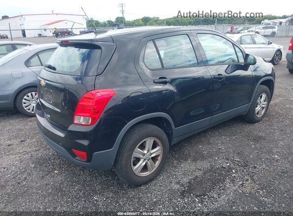 3GNCJNSB3KL323851 2019 CHEVROLET TRAX Black Tył prawy