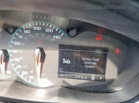 3GNCJNSB5LL183142 2020 CHEVROLET TRAX Серый Вид щитка приборов