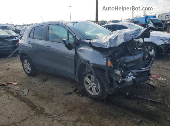 3GNCJNSB5LL183142 2020 CHEVROLET TRAX Серый Передняя правая четверть