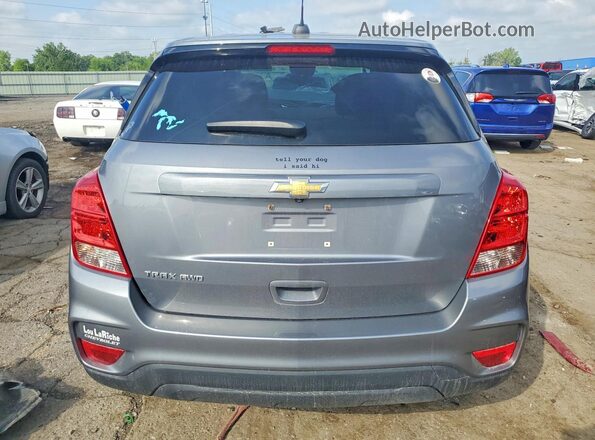 3GNCJNSB5LL183142 2020 CHEVROLET TRAX Серый Вид сзади