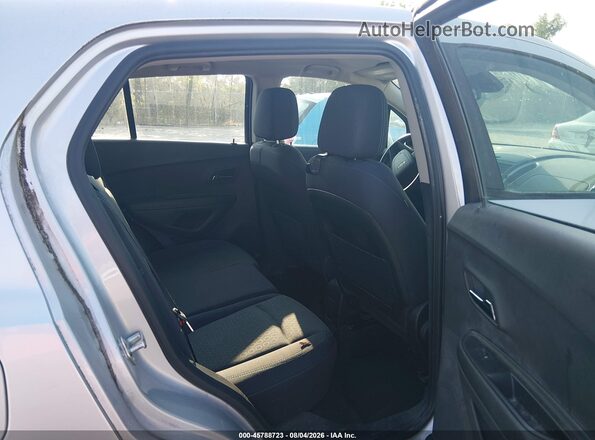 3GNCJNSB7GL274497 2016 CHEVROLET TRAX Серебряный Вид наклейки с VIN-кодом