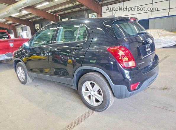 3GNCJNSB7HL279202 2017 CHEVROLET TRAX Charcoal Հետևի ձախ