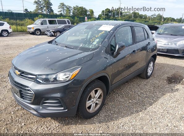 3GNCJNSB7LL126473 2020 CHEVROLET TRAX Gray Вид спереду