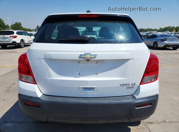 3GNCJNSB8GL272595 2016 CHEVROLET TRAX Белый Вид сзади