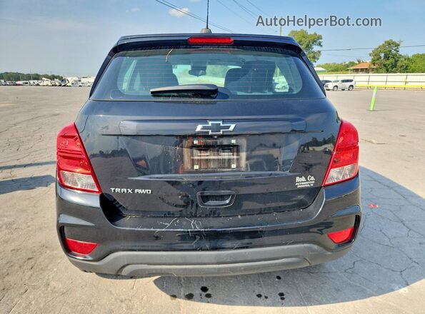 3GNCJNSB9LL183175 2020 CHEVROLET TRAX Черный Вид сзади