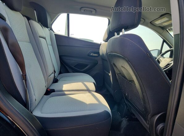 3GNCJNSB9LL183175 2020 CHEVROLET TRAX Черный Вид задней части салона