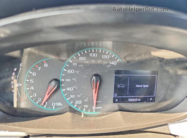 3GNCJNSB9LL183175 2020 CHEVROLET TRAX Черный Вид щитка приборов