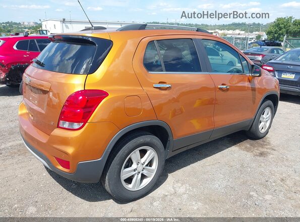3GNCJPSB0HL173671 2017 CHEVROLET TRAX Orange Задня права чверть