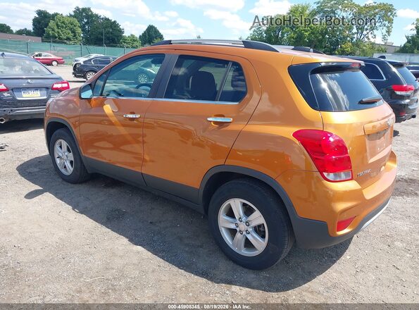 3GNCJPSB0HL173671 2017 CHEVROLET TRAX Orange Задня ліва чверть