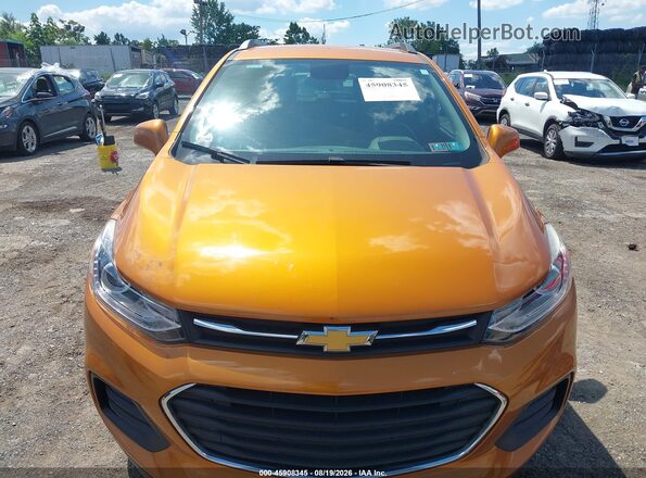 3GNCJPSB0HL173671 2017 CHEVROLET TRAX Orange Вид спереду
