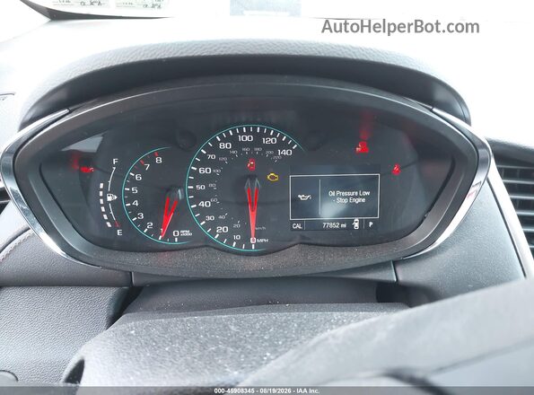 3GNCJPSB0HL173671 2017 CHEVROLET TRAX Orange Вид задніх сидінь