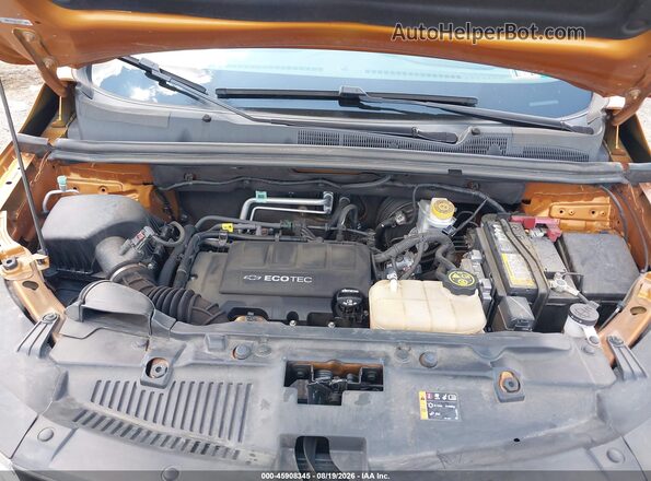 3GNCJPSB0HL173671 2017 CHEVROLET TRAX Orange Вид ззаду