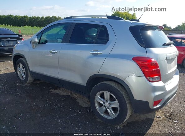 3GNCJPSB0JL233499 2018 CHEVROLET TRAX Silver Задня ліва чверть