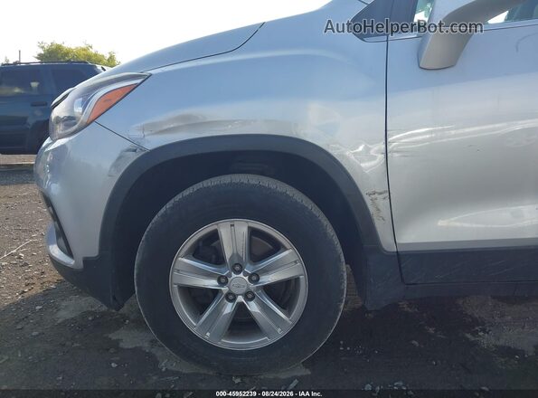 3GNCJPSB0JL233499 2018 CHEVROLET TRAX Silver 