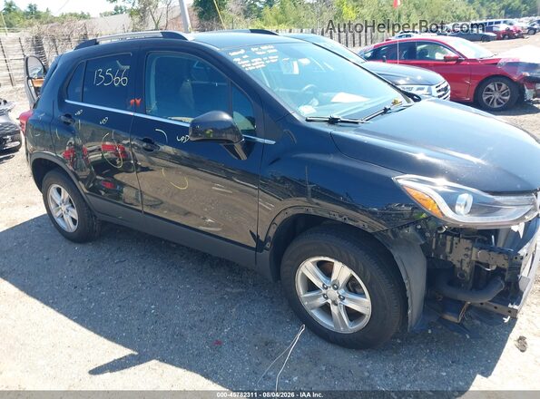 3GNCJPSB0KL328470 2019 CHEVROLET TRAX Черный Вид задней части салона