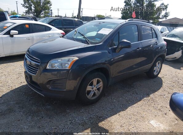 3GNCJPSB1GL234962 2016 CHEVROLET TRAX Silver Front left