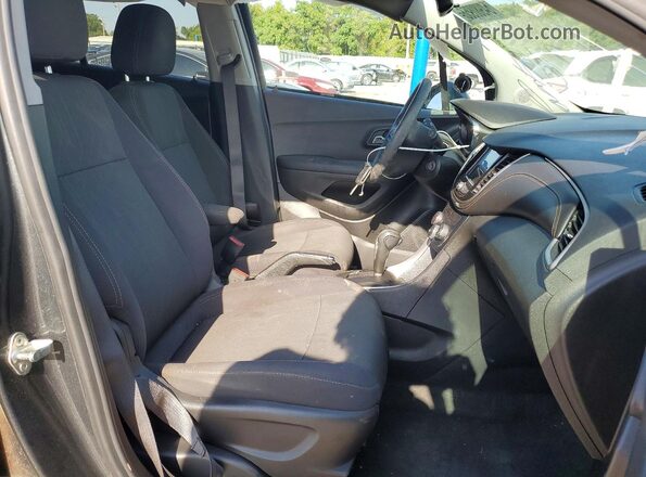 3GNCJPSB1LL261296 2020 CHEVROLET TRAX Gray Widok wnętrza z przodu