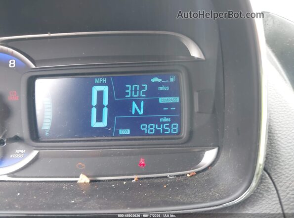 3GNCJPSB2GL125345 2016 CHEVROLET TRAX Burgundy Հետևի նստատեղերի տեսք
