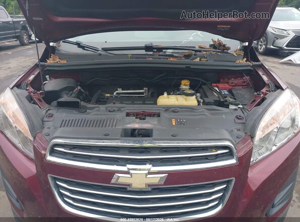 3GNCJPSB2GL125345 2016 CHEVROLET TRAX Burgundy Հետևի տեսք