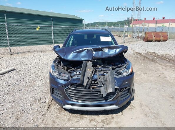 3GNCJPSB2KL238138 2019 CHEVROLET TRAX Blue Instrument cluster view
