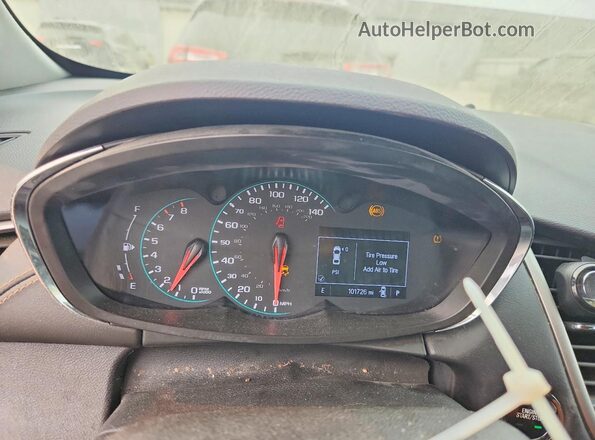 3GNCJPSB2KL256560 2019 CHEVROLET TRAX Black Vista del cuadro de instrumentos