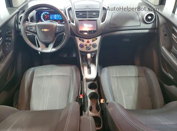 3GNCJPSB3GL221193 2016 CHEVROLET TRAX Серебряный Вид панели приборов
